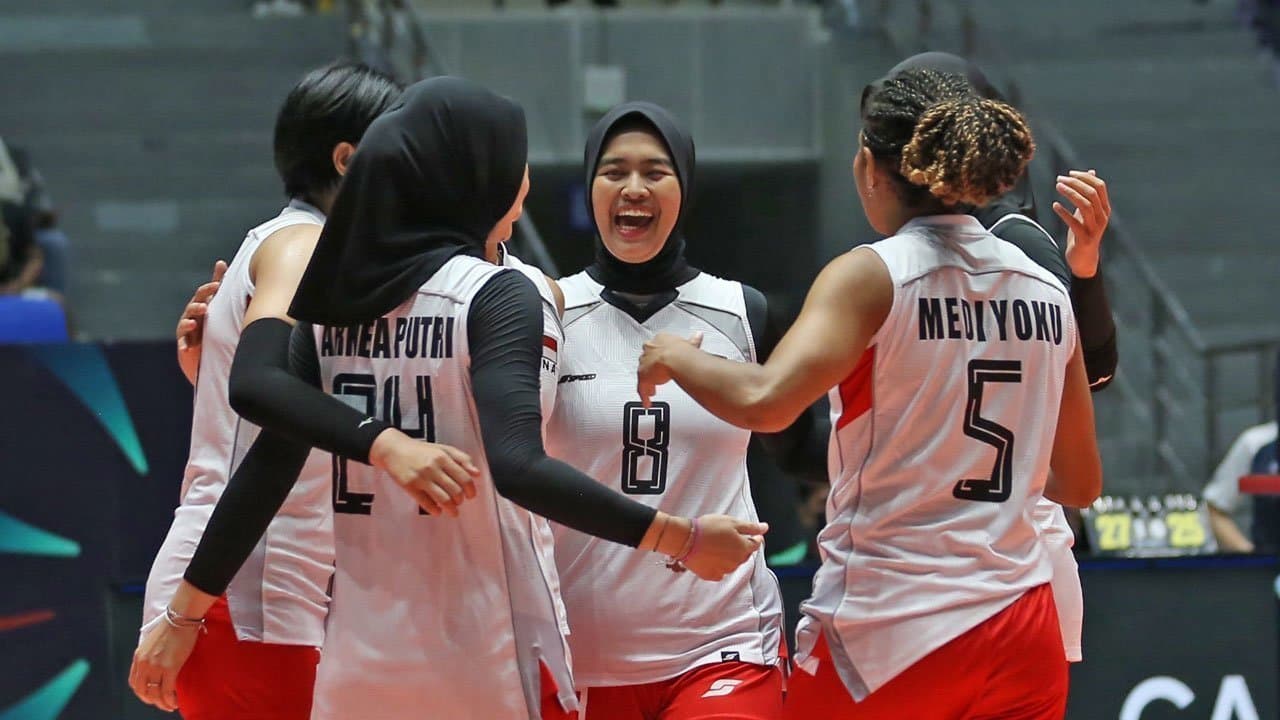 Tim Bola Voli Putri Indonesia Langsung Fokus ke Filipina Setelah Kalah dari Thailand di SEA V Cup 2026