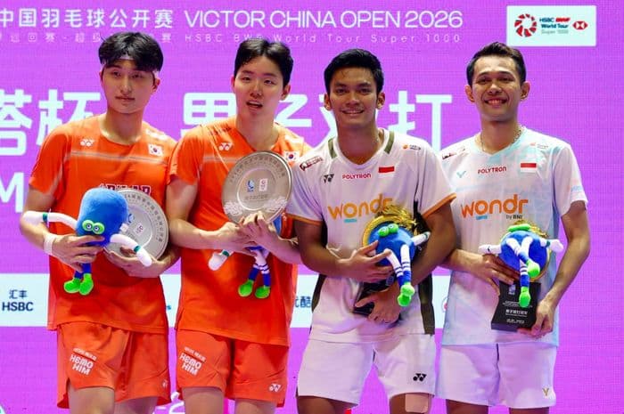 Kejuaraan Dunia 2026 – Pernah Dua Kali Ditaklukkan Fajar/Fikri, Pasangan Ganda Putra Nomor 1 Dunia Bertekad Pertahankan Gelar