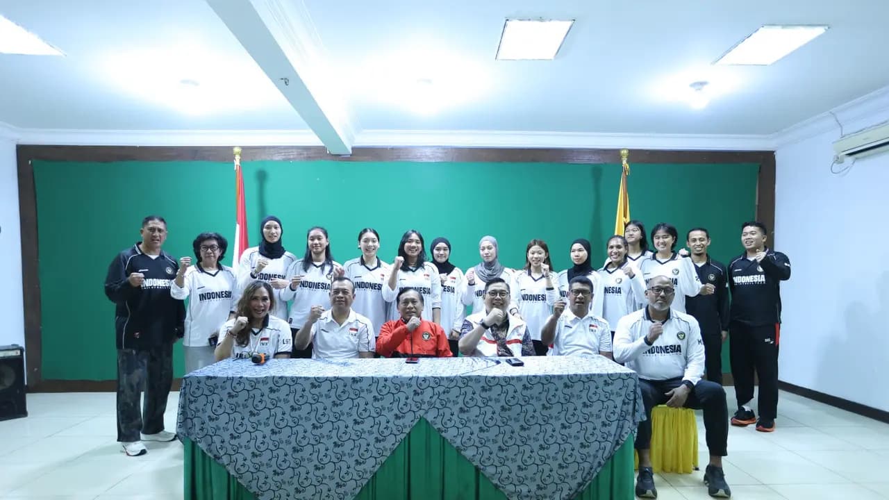 Tim Bola Voli Putri Indonesia Targetkan Posisi Enam Besar di Kejuaraan Kontinental AVC 2026