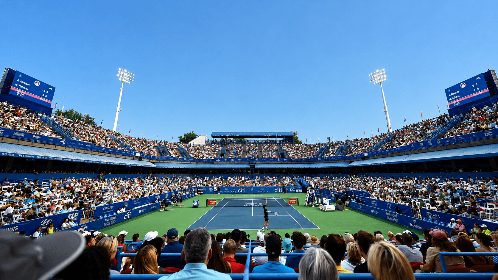 Washington Open 2027 Memasuki Babak Krusial, Para Unggulan Incar Tempat di Perempat Final