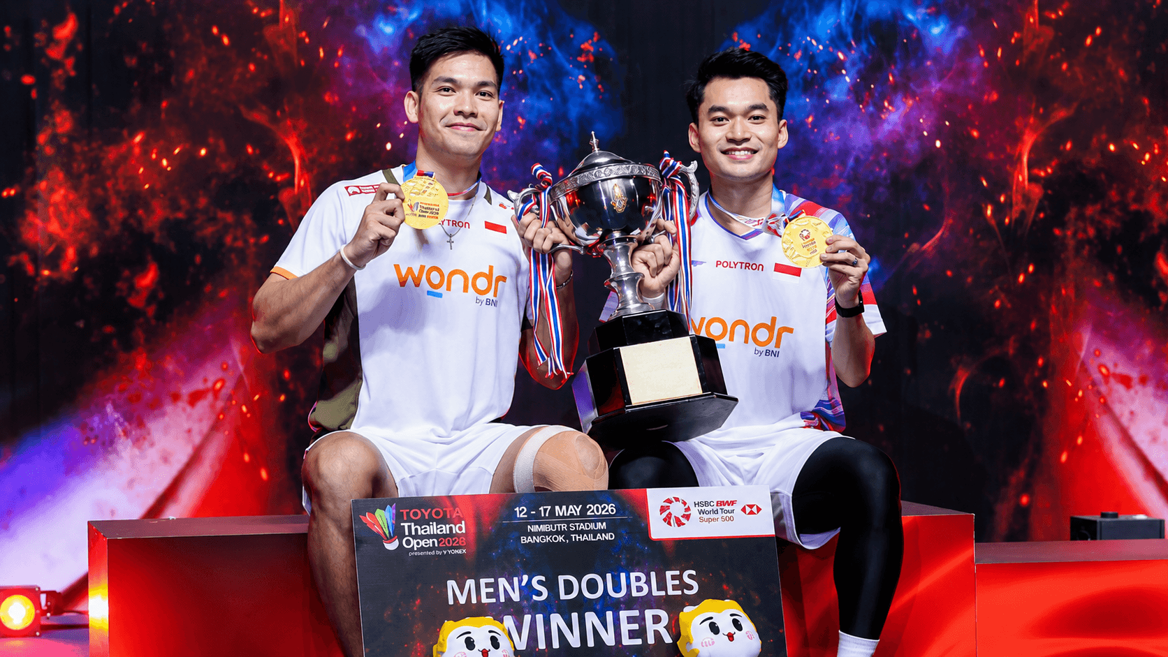 Leo Rolly CarnandoTetap Fokus Usai Raih Gelar Thailand Open 2026, Sabar/Reza Pastikan Tempat di Babak 16 Besar Singapore Open 2026