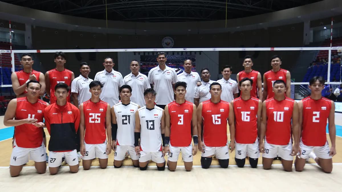 Asian Games 2026 – Tim Bola Voli Putra Indonesia Satu Grup dengan Iran