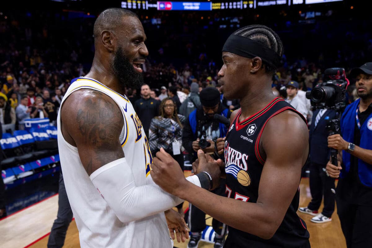 VJ Edgecombe merasa tidak percaya dengan keputusan LeBron James untuk bergabung dengan Philadelphia 76ers