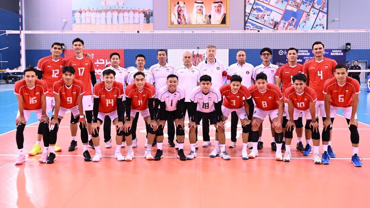 Timnas Voli Putra Indonesia Berangkat ke AVC Cup 2026, Target Tembus 4 Besar