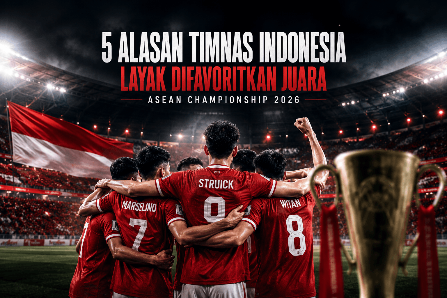5 Alasan Timnas Indonesia Layak Difavoritkan Juara ASEAN Championship 2026