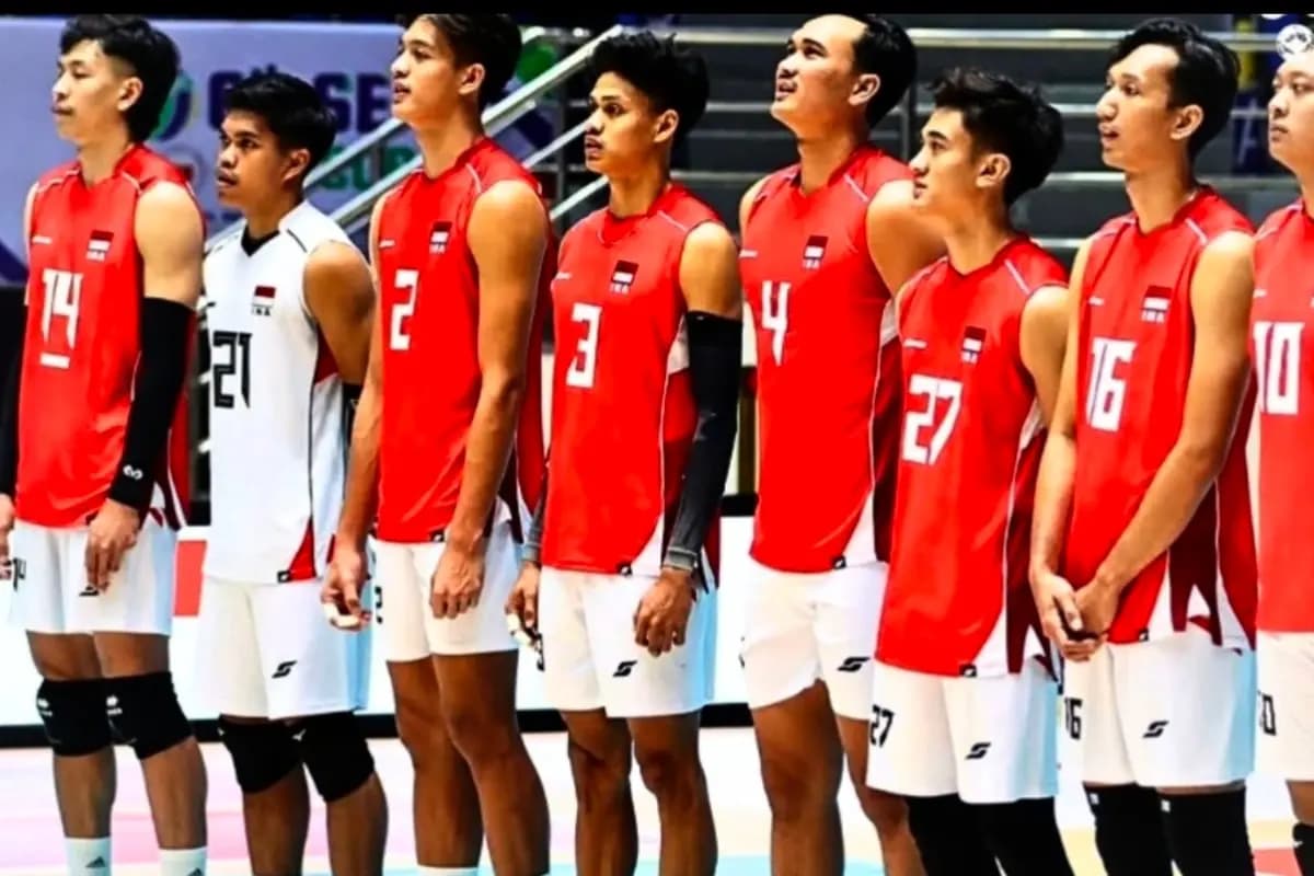 PBVSI Memanggil 18 Pemain Bola Voli Putra untuk Asian Games 2026