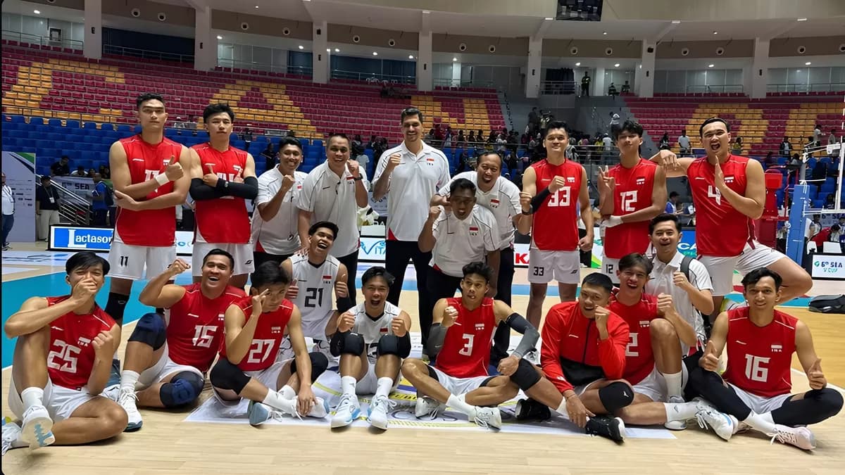 Tim Nasional Bola Voli Putra Indonesia akan memulai pemusatan latihan pada 5 Agustus