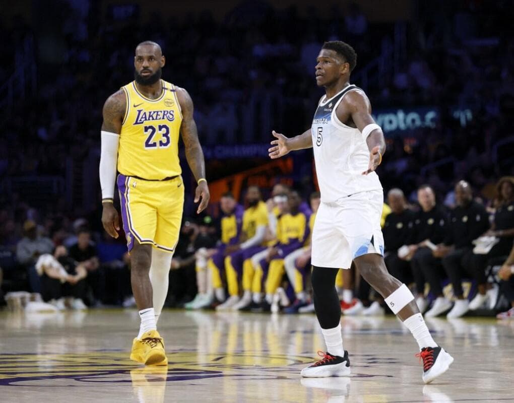 Anthony Edwards mengakui kecilnya peluang LeBron James menjadi bagian dari skuad Minnesota Timberwolves