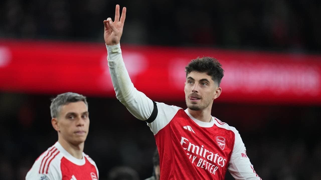 Rapor Pemain Arsenal vs Burnley: Gol Havertz Bawa Harapan Juara Kian Nyata