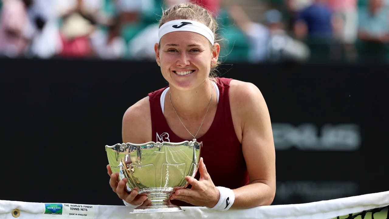 Emma Navarro Tertunduk Lesu, Marie Bouzkova Amankan Gelar Nottingham Open