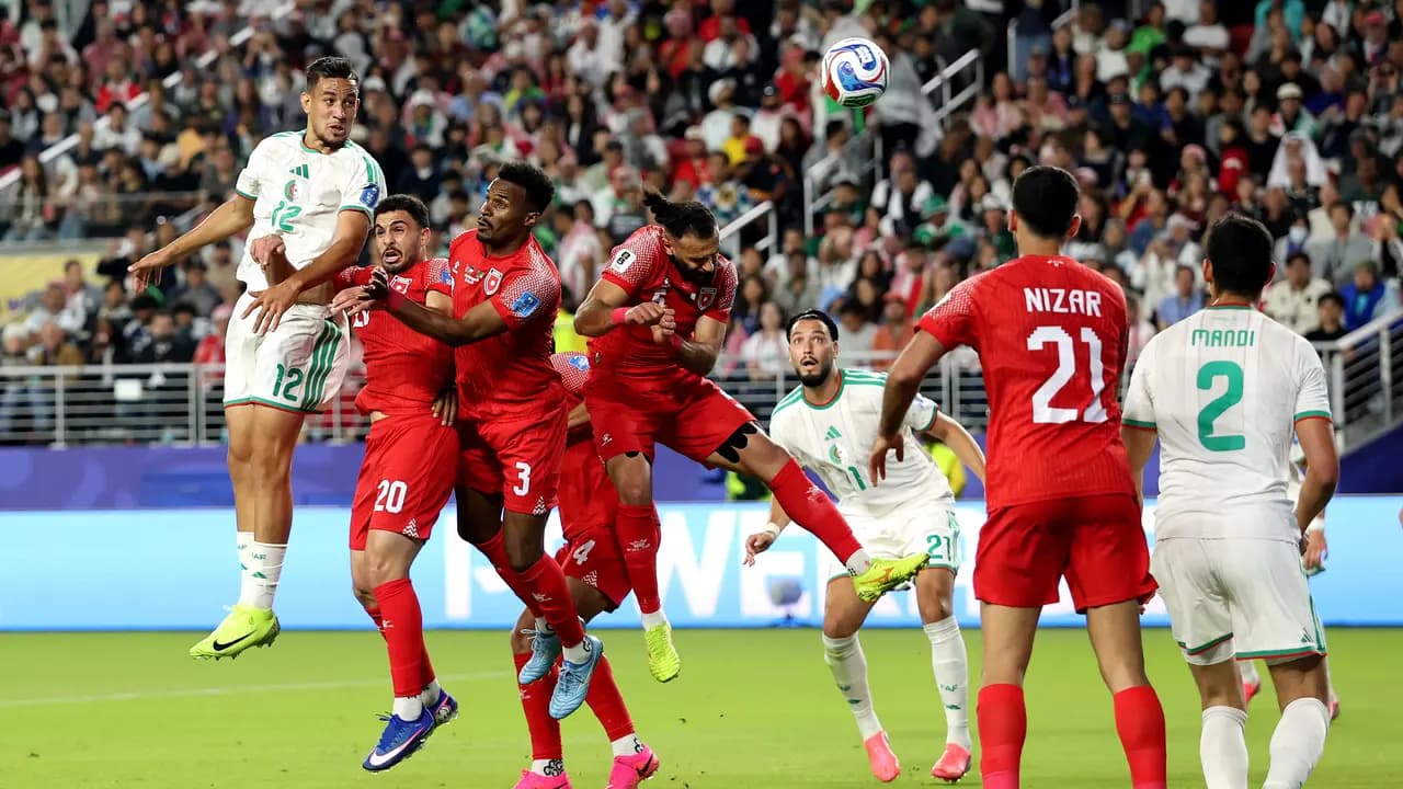 Dua Gol Balasan Aljazair Akhiri Perjalanan Yordania di Piala Dunia 2026
