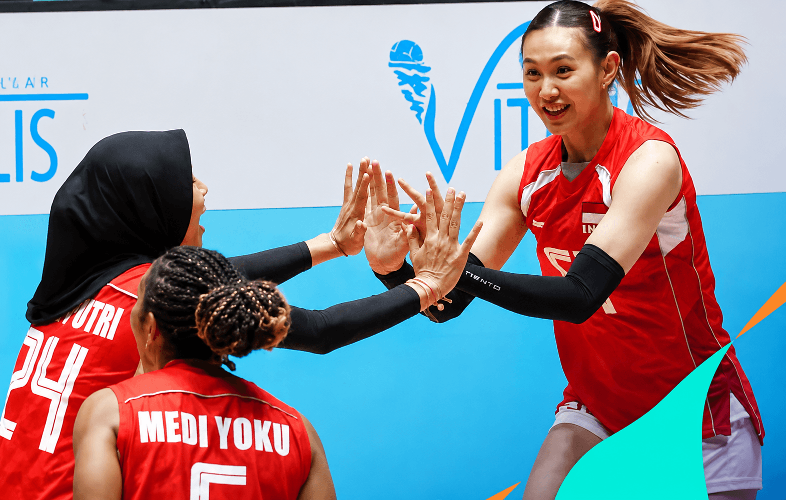 Timnas Voli Putri Indonesia Bungkam Hong Kong 3