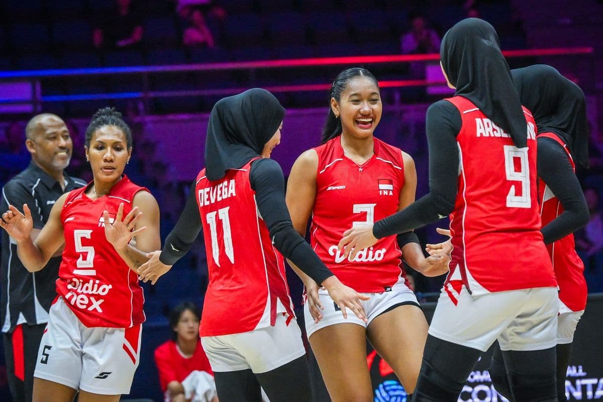 Jadwal AVC Women's Continental 2026: Usai Kalah 0-3 dari Thailand, Indonesia Wajib Kalahkan Australia