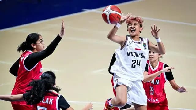 Timnas basket putri Indonesia U-18