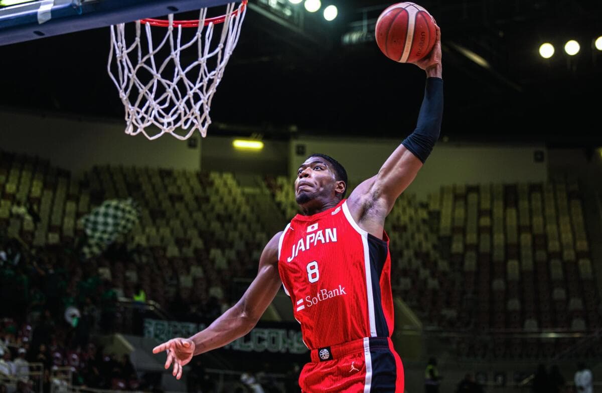 Rui Hachimura Pimpin Jepang Tumbangkan Arab Saudi