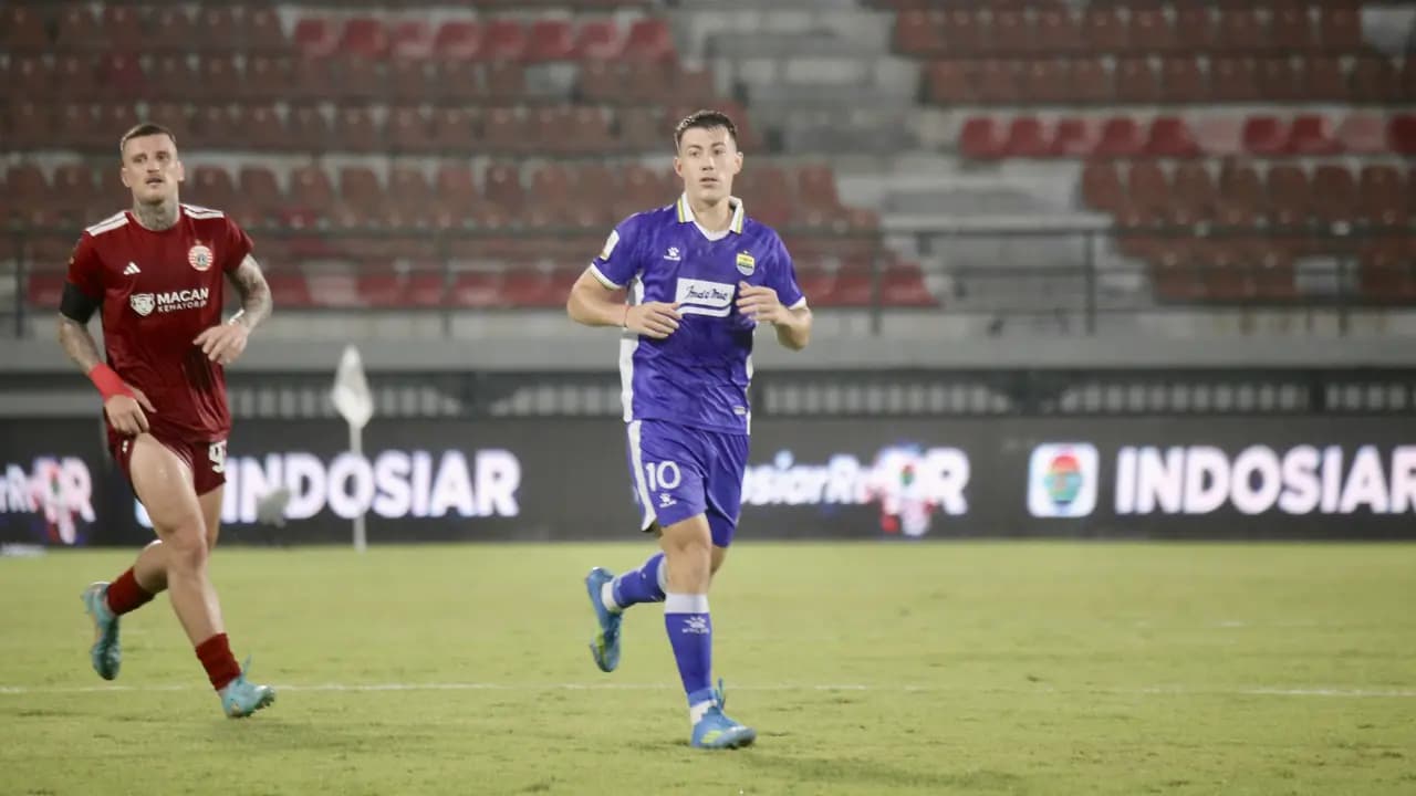 Debut Perdana Mariano Peralta Warnai Kemenangan Persib atas Persija