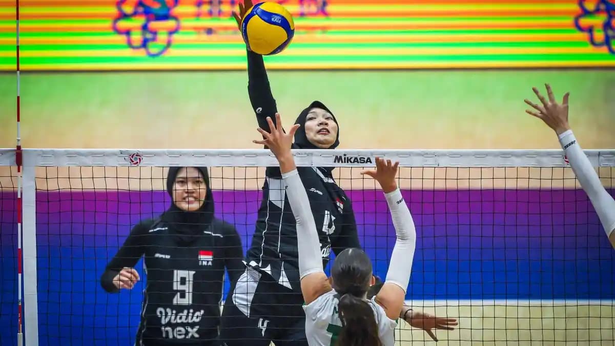 Mengalahkan Australia, Tim Bola Voli Putri Indonesia Melaju ke Perempat Final AVC Continental 2026