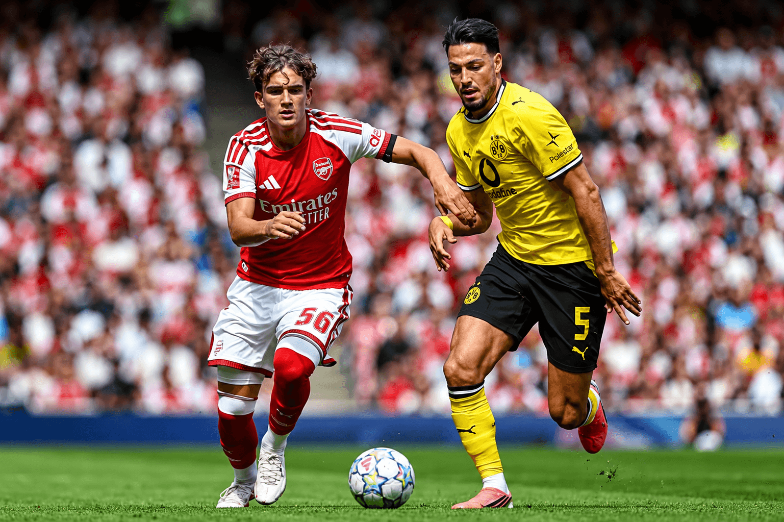 Pramusim: Arsenal tunduk 2-3 dari Borussia Dortmund di Emirates Cup